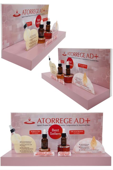 display_mtlt_atorrege_ad+_2022_211109_01_kp_kim Products Graphic Design, Merch Display, Event Entrance Arch Design, Event Entrance Arch, Stand Feria, Event Entrance, Mini Display, Cosmetic Display, Counter Display