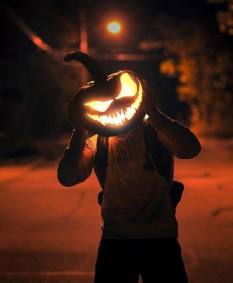 Pumpkin Head, Jack O, Jack O Lantern, In The Dark, Mask, Halloween, On Instagram, Instagram