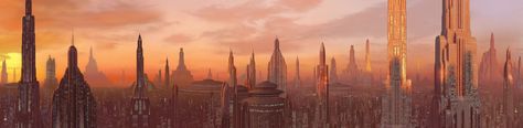 Coruscant (Star Wars) Coruscant Wallpaper, Skyline Sunset, Edge Of The Empire, Phantom Menace, Cloud City, The Phantom Menace, The Phantom, City Wallpaper, Nerd Stuff