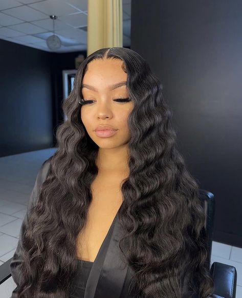 Loose Curls Weave, 3 Barrel Waver Hair, Best Lace Wigs, Curly Weave, Hd Lace Wigs, Wand Hairstyles, Loose Deep Wave, Frontal Wig Hairstyles, Hair Crimper