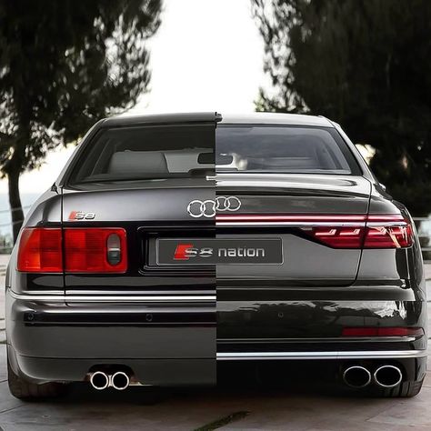 S8 Audi, Audi Sedan, Old Vs New, Benz Classic, Mazda Cars, Mercedes Benz Classic, Cars Old, Audi Sport, Audi Rs