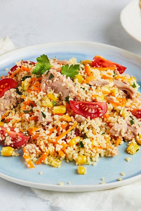 Couscous Salat, Eat Better, Couscous, Soup And Salad, Meal Prep, Soups, Dip, Low Carb, Salad