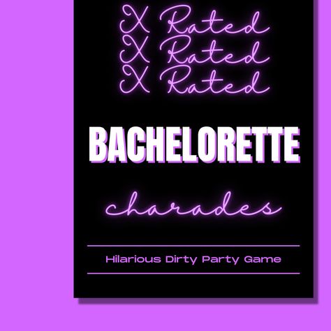 Funny Adult Bachelorette Charades Party Games, Naughty Hen Do, Dirty Bachelorette Ideas funny bachelorette party ideas, raunchy bachelorette party ideas, dirty bachelorette party ideas, easy bachelorette party ideas Raunchy Bachelorette Party, Bachelorette Charades, Funny Bachelorette Party Ideas, Printers And Ink, Dirty Bachelorette Party, Bachelorette Party Funny, Charades Cards, Funny Bachelorette, Bachelorette Ideas