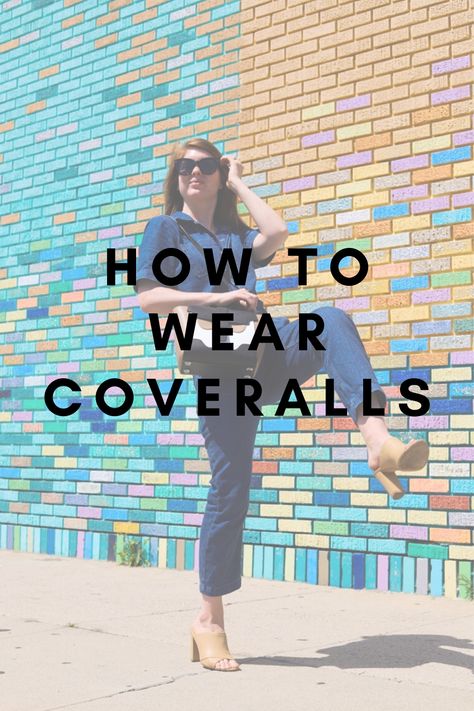 how to wear coveralls, how to style denim coverall, lments of style, ellemulenos, everlane super-soft summer jean coverall, la blogger, saskia wall, venice, rainbow brick, senreve mini maestra discount code Styling Womens Coveralls, Coveralls Outfit Women, Denim Coverall Outfit, Coveralls Women Fashion, Coverall Outfit Women, Coveralls Outfit, Coverall Outfit, Denim Boiler Suit, Denim Coverall