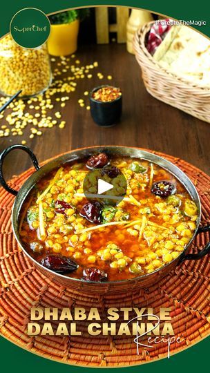 Chana Daal Recipe, Daal Recipe Indian, Chana Recipe, Indian Dal, Recipe Indian, Food World, Tasty Recipes Videos, Lentil Curry, Authentic Indian