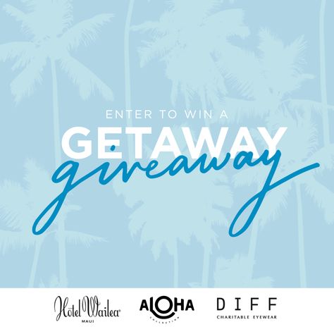 Enter the Ultimate Getaway Giveaway! ALOHA Collection is sending you and a plus one on a getaway to remember valued at over $5,000! Aloha Collection, Trip To Hawaii, Warhol Art, Hawaiian Airlines, How To Book A Cruise, Holiday Trip, Win A Trip, Giveaway Winner, Studio Room