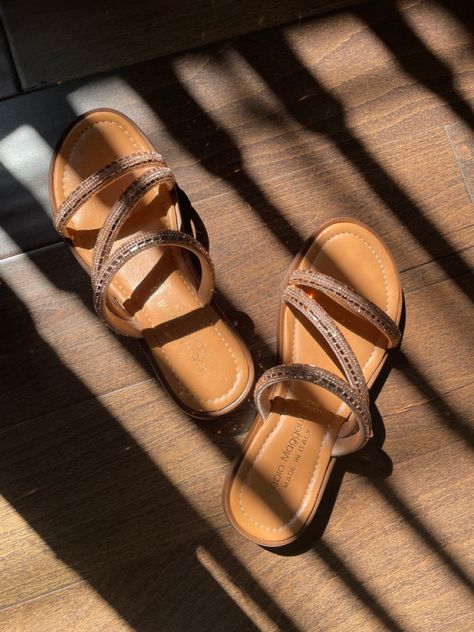 sparkly Golden Sandals, Sandals, Heels