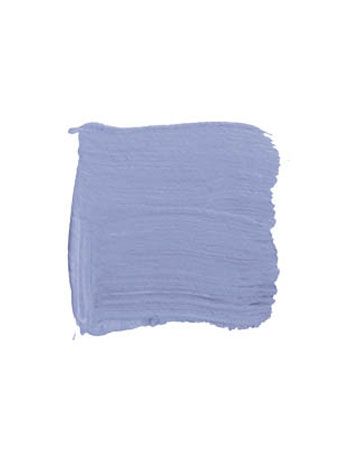 BENJAMIN MOORE ORIENTAL IRIS 1418: "I'm emotionally attracted to periwinkle blue. It's soothing and serene and metamorphic, because it goes from gray into blue into lavender, depending on the time of day and the month of the year and the person looking at it. No two people see color the same way. Blue combines two things I love, the ocean and the sky, which lifts me out of the quagmire of reality." -John Saladino Classic Paint Colors, I Love The Ocean, Shades Of Lavender, Favorite Paint, House Beautiful, Lavender Blue, Things I Love, Periwinkle Blue, New Energy