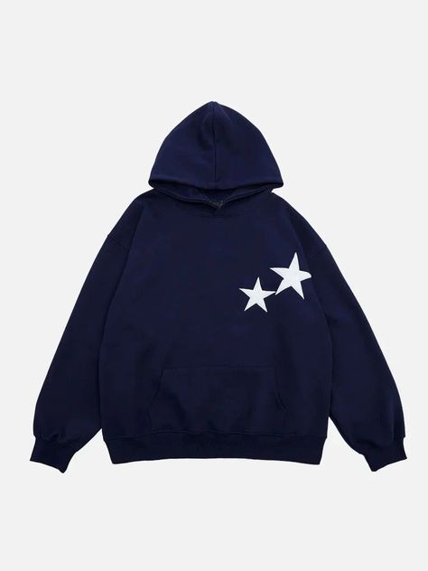 Enhance your daily wardrobe with the expertly-crafted Double Star Hoodie, made for maximum comfort and style. The subtle yet unique star design adds a touch of individuality to your casual look. Indulge in the best of both worlds with the Double Star Hoodie. Designed for superior comfort and impeccable style, this hoodie features a distinctive star pattern that sets you apart from the crowd. Made with the highest quality materials, you'll enjoy an unrivaled level of comfort all day, every day. F Adidas Spezials, Womens Hooded Sweater, Star Hoodie, Sweater Oversize, Comfy Hoodies, 가을 패션, Christmas 2024, Fit Inspo, Hooded Sweater