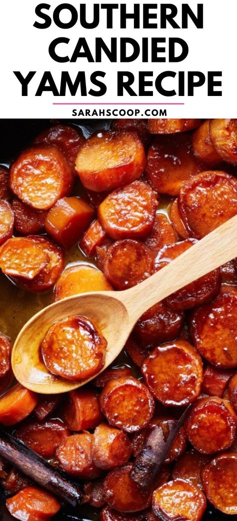 Whip up a batch of mouthwatering Southern Candied Yams with this easy recipe! A must-have side dish for any family gathering. 🍠✨ #SouthernCuisine #CandiedYams #HolidayRecipe Paula Deen Candied Yams, Thanksgiving Yams Recipe, Healthily Meals, Thanksgiving Yam Recipe, Holiday Vegetables, Thanksgiving Yams, Best Candied Yams Recipe, Southern Candied Yams, Baked Candied Yams