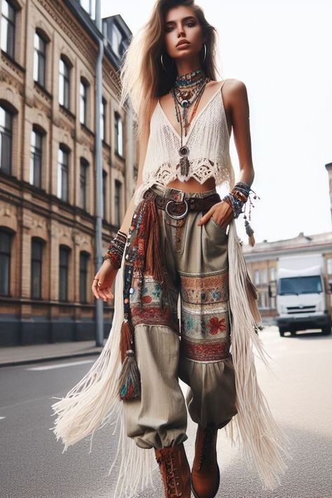 Simplicity never goes out of style. Bohemian outfits celebrate simplicity and carefree elegance. Read on for 20 best Boho style outfits, boho clothings etc. Boho Summer Outfits Bohemian, Stile Hippie Chic, Stile Boho Chic, Yoga Studio Design, Look Boho Chic, Boho Chique, Mode Hippie, Boho Summer Outfits, Estilo Hippie