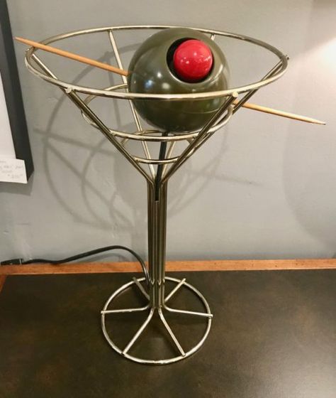 David Krys Martini Lamp, Martini Lamp, Thrift Manifestation, Martini Table, 70s House, Apartment View, Cute Bedroom Ideas, Room Update, Room Renovation