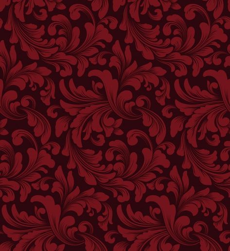 Red Art Deco, Blood Wallpaper, Wallpaper Temporary, Royal Pattern, Gold Geometric Pattern, Gold Art Painting, Victorian Pattern, Victorian Wallpaper, Mall Design