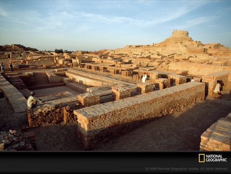 Mahenjo-Daro. Located in the Indus Valley on the western border of India, the Harappan Civilization was one of the largest ancient civilizations that has "flown under the radar". The Genius of Ancient Man: The Harappans-An Attempt at Unity and Peace. Buddhist Stupa, Mohenjo Daro, Indus Valley Civilization, Story Of The World, Ancient India, Ancient Aliens, Lost City, Mesopotamia, Historical Place