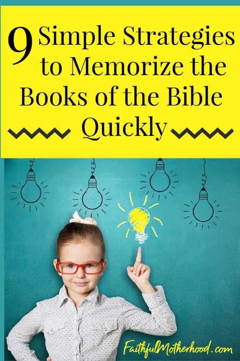 Memorizing the Books of the Bible is a key skill to unlock the Bible for our kids. It doesn't have to be overwhelming! Get these simple tips to easily memorize the Books of the Bible. Plus, a free printable! | Christian parenting | Christian discipleship | Bible teaching tools | Bible study skills | Memorize the books of the Bible | Bible memorization tips | Bible Memorization resources | free printable Discipleship Ideas, Tips To Memorize, Memorization Tips, Bible Memorization, Teen Bible Study, The Books Of The Bible, Old Testament Bible, Family Bible Study, New Testament Books