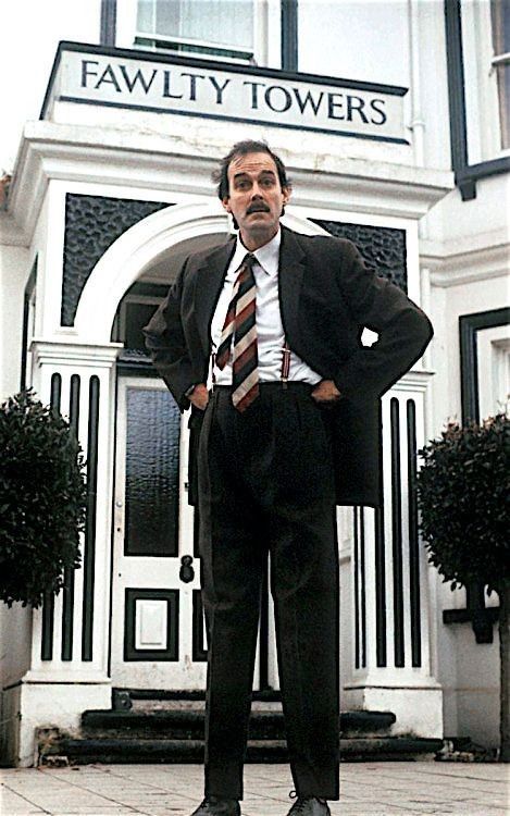 British Tv Comedies, English Comedy, John Cleese, Fawlty Towers, British Humor, Classic Comedies, British Comedy, Star Show, Monty Python