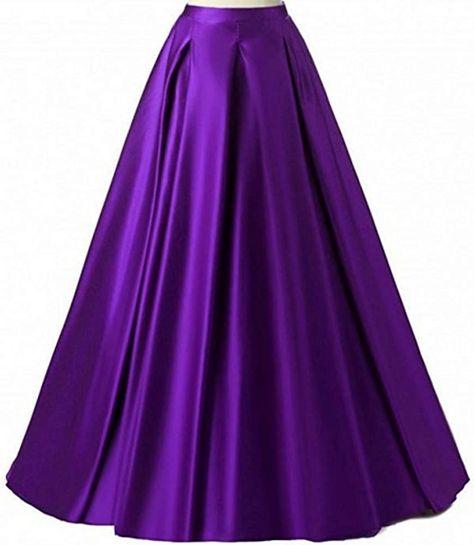 Fashion Long Skirt, Long Skirt Formal, Edm Concert, Satin Skirts, Long Skirt Fashion, High Waist Long Skirt, Ball Skirt, Evening Skirts, Pretty Skirts