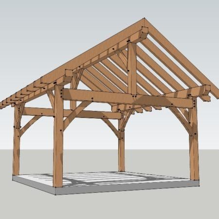 Pitched Pergola, Small Garden Pergola, Timber Frame Plans, Timber Frame Pavilion, Pergola Decorations, Cheap Pergola, Pergola Swing, Metal Pergola, Pergola Attached To House