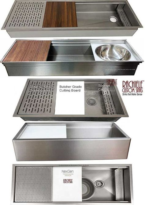 Best Kitchen Sinks, Kitchen Sink Design, Small Kitchen Remodel, Kitchen Remodel Inspiration, Kitchen Interior Design Decor, Kitchen Remodel Ideas, Kitchen Interior Design Modern, Kitchen Cabinet Remodel, Sink Design