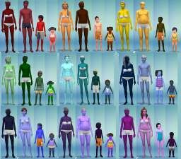 Sims 4 Cc Colourful Skin, Sims Skin Color Cc, Sims 4 Skin Color Cc, Sims 4 Skin Colors, Sims 4 Cc Skin Colors, Sims 4 Skintones, Cc Folder, Sims 4 Cc Skin, Sims 4 Cc Folder