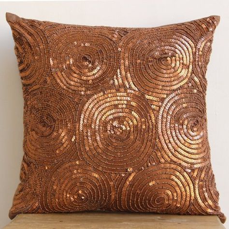 Silver Comforter Set, Rust Colored Throw Pillows, Copper Pillow, Purple Pillow Covers, Modern Decorative Pillows, Ivory Pillow, Silk Throw Pillows, Silk Pillow Cover, Couch Cushion Covers