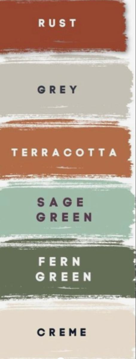 Plant Room Wall Color, Rust Grey Terracotta Sage Green, Sea Foam Green Color Schemes, Olive Green Color Palette Living Room, Colors That Go Well With Sage Green, What Goes With Sage Green, Dorm Color Palette, Dusty Green Color Palette, Earthy Kitchen Color Schemes