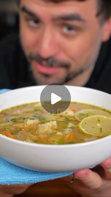 Matthew Augusta on Instagram: "Lemon Chicken Soup! #lemonchickensoup #souprecipes #easysoup   Written Recipe On: matthewaugusta.com" Lemony Chicken Soup, Avalemono Soup, Chicken Soup Recipes Homemade Healthy, Lemon Dill Chicken Soup, Soup Recipes Videos, Lemon Dill Chicken, 1960s Food, Soup Recipes Easy, Easy Homemade Soups