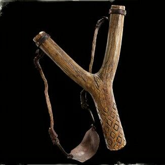 Ori's Slingshot Slingshot Fantasy Art, Slingshot Aesthetic, Hobbit Cosplay, Hoof Shoes, Wooden Slingshot, Wand Holder, Vintage Motorcycle Posters, Sling Shot, Larp Armor