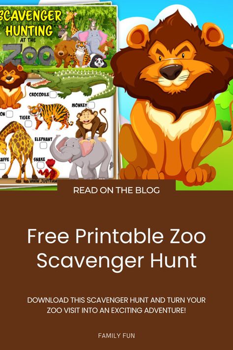 Bring the zoo to life with this Free Printable Zoo Scavenger Hunt! Perfect for family outings, school activities, or birthday parties, this scavenger hunt helps kids learn about animals while having fun. Download the PDF template now and start the animal adventure! #printables #PDFtemplate #template #zooscavengerhunt #kidsactivities Zoo Scavenger Hunt, Fun Printables For Kids, Scavenger Hunts, Family Outings, Fun Printables, About Animals, Educational Worksheets, Pdf Templates, The Zoo