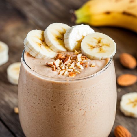 Start your day with a delicious and creamy Banana Almond Smoothie! 🍌🥛 This smoothie is packed with protein and healthy fats for an energizing boost. **Ingredients:** - 1 ripe banana - 1/4 cup almond butter - 1 cup almond milk (or any plant-based milk) - 1 tablespoon honey or maple syrup (optional) - 1/2 teaspoon vanilla extract - 1/4 teaspoon ground cinnamon - Ice cubes (optional) - Almond slices and chia seeds for garnish (optional) **Directions:** 1. In a blender, combine the ripe banan... Banana Cinnamon Smoothie, Oatmeal Cinnamon Almond Milk Peanut Butter Honey Smoothie, Banana Date Protein Smoothie, Banana Almond Smoothie, Banana Peanut Butter Smoothie Protein, Almond Smoothie, Plant Based Milk, Ripe Banana, Ice Cubes