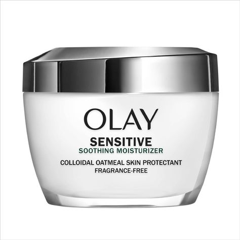 Olay Sensitive Soothing Moisturizer Colloidal Oatmeal Skin Protectant Olay Skin Care, Moisturizer For Sensitive Skin, Ivy Oak, Colloidal Oatmeal, Dark Spots On Skin, Skin Benefits, Spf Sunscreen, Poison Ivy, Anti Aging Skin Products