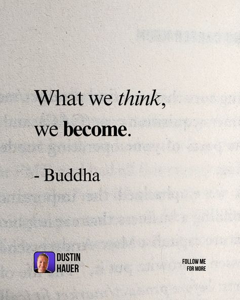 What we think, 
we become.

- Buddha Budha Quetos About Life, Quetos About Life, What We Think We Become, Buddha Quotes, About Life, Follow Me, Quotes, Canvas, Quick Saves