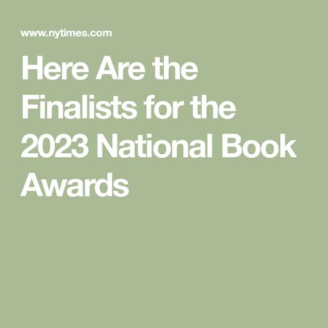 Here Are the Finalists for the 2023 National Book Awards Becky Albertalli, National Book Award, Chosen Family, Banned Books, New Friendship, Fiction And Nonfiction, Happy Reading, Book Awards, Award Winner