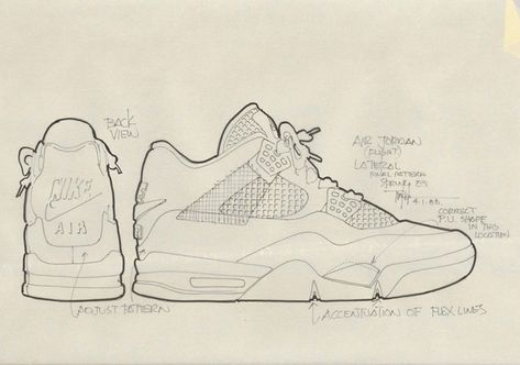 Six Things You May Or May Not Know About The Air Jordan 4 Bred Jordan 4 Sketch, Jordan 4 Drawing, Sneaker Illustration, Annoying Kids, Sneakers Sketch, Sneakers Illustration, Art Niche, Jordan 4 Bred, Shoes Wallpaper