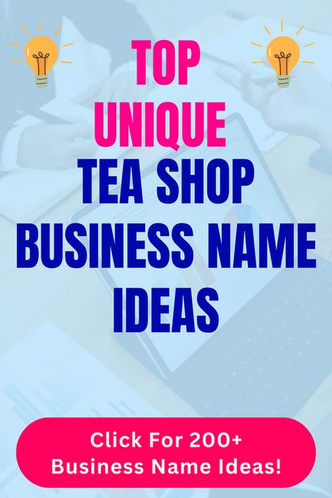 Looking for unique Tea Shop business name ideas? Check out our list of top unique, funny, cute and catchy Tea Shop business names in our blog post! Tea Shop Names Ideas, Cafe Names Ideas, Tea Names, Best Tea Brands, Ideas Name, Tea Business, Name Idea, Unique Business Names, Shop Name Ideas