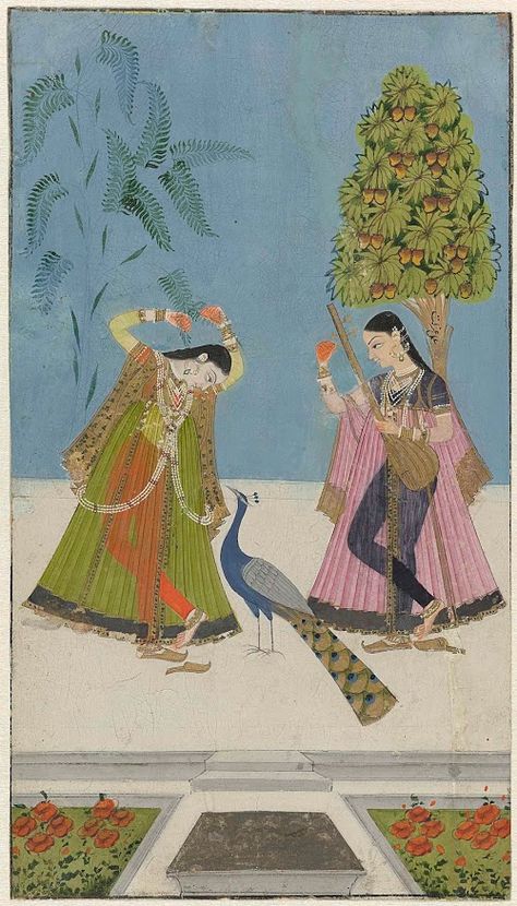 Mughal Miniature Paintings, Indian Traditional Paintings, India Painting, Mughal Paintings, Pichwai Paintings, Indian Painting, Indian Folk Art, Eastern Art, Indian Paintings