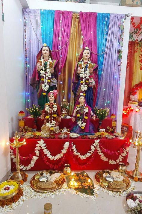 Gouri Mahalaxmi pujan Gauri Ganpati, Ganpati Decoration, My Photo Gallery, Photo Gallery, Photo Galleries, Quick Saves