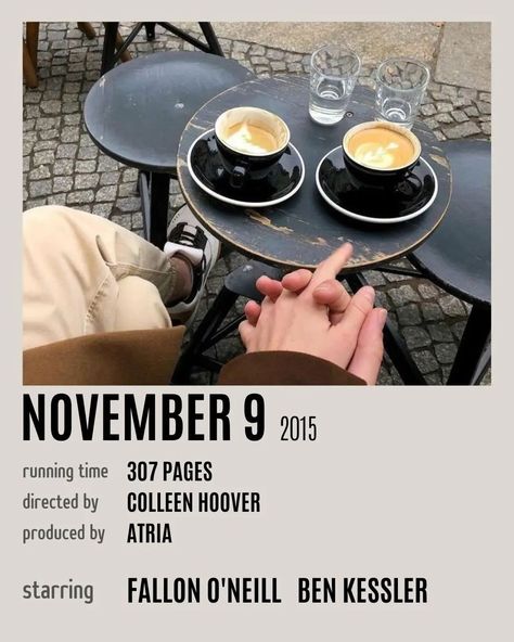 November 9 by Colleen Hoover Aesthetic Movie Poster Taylor Swift Red Songs, Polaroids Ideas, Begin Again Taylor Swift, Songs Taylor Swift, Taylor Swift Discography, Red Song, Taylor Songs, Music Poster Ideas, Music Poster Design