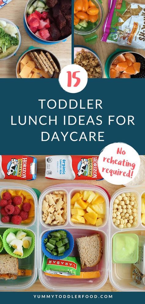 Try these healthy toddler lunch ideas when your little one needs a meal for preschool, daycare, or the sitter. They’re toddler meals that are easy to pack and that don’t need to be reheated. #toddlerlunchideas #toddlerlunchideasfordaycare #toddlerlunchideasforpreschool #toddlerlunch #toddlerluncheasy Lunch Ideas For Daycare, Toddler Lunch Ideas For Daycare, Healthy Toddler Lunch, Daycare Lunch Ideas, Toddler Lunch Ideas, Daycare Meals, Toddler Lunch Box, Preschool Lunch, Toddler Lunch