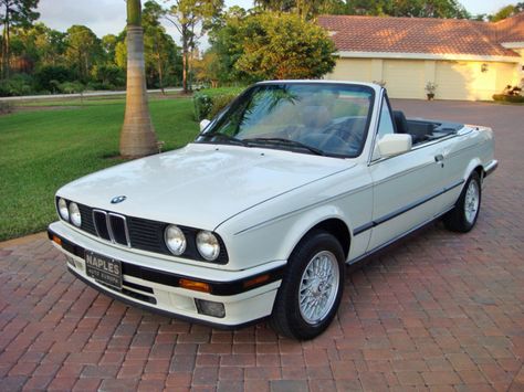 1992 BMW 325i Convertible (E30) Vintage Bmw Convertible, 90s Convertible, Manifestation Jar, Bmw E30 Cabrio, Bmw E30 Convertible, Bmw Cabriolet, Bmw E30 325, Bmw Cabrio, E30 Convertible