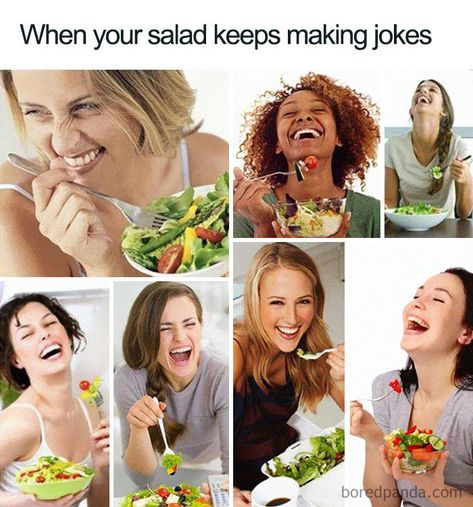 30 Of The Funniest Weight Loss And Diet Memes Funny Salad, Diet Humor, Whatsapp Videos, Behind Blue Eyes, Lol Memes, Memes Of The Day, Fresh Memes, 웃긴 사진, Memes Humor