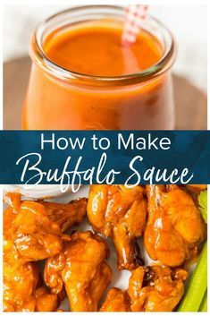 Learn How to Make Buffalo Sauce to make your buffalo wings even tastier! This Homemade Buffalo Sauce Recipe is super easy and quick to make. It's hot and tasty, and it's going to take your buffalo wings to the next level. You can also use this delicious buffalo wing sauce on other recipes, or use it as a dip for your favorite appetizers! #thecookierookie #buffalosauce #sauces Buffalo Wings Sauce Recipe, Easy Homemade Buffalo Sauce, Chicken Wing Sauce Recipes, Buffalo Chicken Sauce, Buffalo Sauce Recipe, Hot Wing Sauces, Wing Sauce Recipes, Chicken Wing Sauces, Homemade Buffalo Sauce