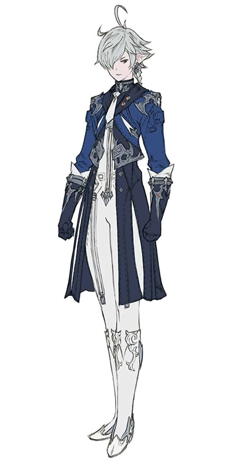 Alphinaud Leveilleur from Final Fantasy XIV: Heavensward Angry Birds Characters, Celana Jogger Wanita, Final Fantasy Art, Final Fantasy Xiv, Fashion Design Drawings, Character Design Male, Drawing Clothes, Character Design References, Fantasy Clothing