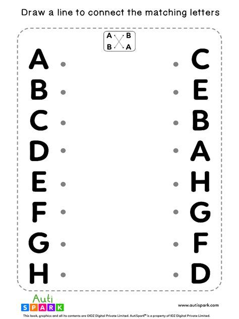 Ecd A Worksheets, Small Alphabets Worksheets, Uppercase Letter Matching, Teach Letter Recognition, Letter Matching Worksheet, Letters Worksheets, Letter Worksheets For Preschool, Abc Worksheets, Alphabet Worksheets Kindergarten