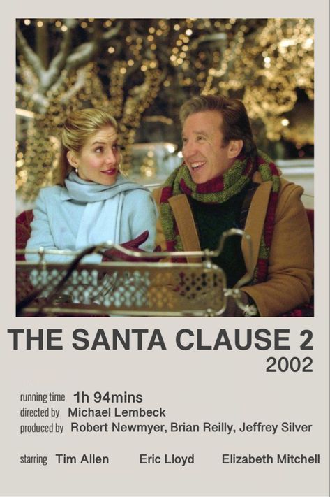 The Santa Clause Movie Poster, Santa Claus Movie, 2024 Movies, The Santa Clause 2, The Santa Clause, Christmas Sleepover, Winter Movies, Christmas Movies List, Xmas Games