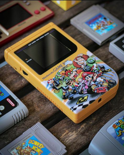 Product Photography Ideas, Video Game Consoles, Custom Consoles, Retro Games Console, Games Console, Controller Design, Retro Gadgets, Mario Nintendo, Comic Book Artwork