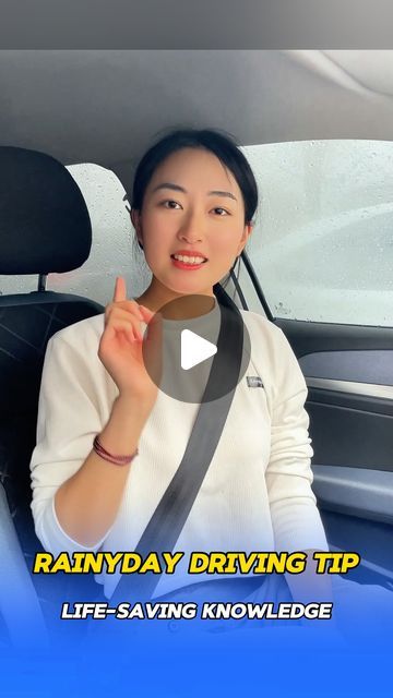 车圈小乔 on Instagram: "Tips for safe driving on rainy days #carsafety #automobile #car #skills #tips #driving #manual #carsoft" Safe Driving Tips, Driving Tips, Drive Safe, Saving Lives, Rainy Days, Cleaning Hacks, Budgeting, Technology