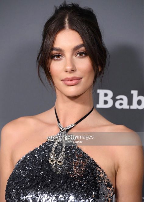 Camilla Morrone Makeup, Camila Morrone Makeup, Red Carpet Glam, Red Carpet Makeup Looks, Red Carpet Makeup, Show Makeup, Camila Morrone, Models Makeup, Edgy Makeup