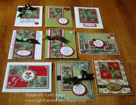 One Sheet Wonder, Homemade Christmas Cards, Diy Christmas Cards, Christmas Cards To Make, Card Patterns, Noel Christmas, Winter Cards, Christmas Cards Handmade, Paper Crafts Cards