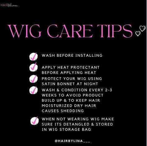 After being glammed up with the new wigits important we also learn how to care for the wigFollow for more wig hair tips and videos on how to install such wigswigs wigstyling beautytips beauty hacks hair hairideas hairtutorials Wig Station Ideas, Hair Business Marketing Ideas, Wig Name Ideas, Hair Business Slogans, Hair Business Post Ideas, Content Ideas For Wig Business, Wig Install Business, Wig Quotes For Business, Slogan For Hair Business